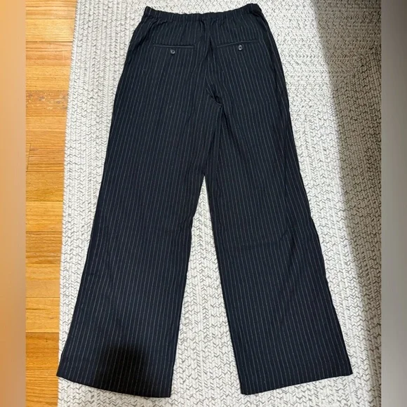 NWOT Free People Tyler Menswear Pinstripe Trouser Pants - Picture 11 of 15